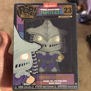Funko Pop! Pin Super Shredder - Purple and Silver